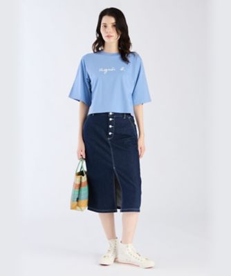 (新品)アニエス・ベー　日向坂 Tシャツ 水色 ラブトゥーオールTシャツ ｜To b. by agnès b.（トゥービー バイ