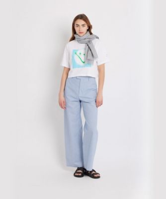 オーガニックコットン　プリント　５分袖　アーティスト　Ｔシャツ　”ＫＡＴＳＵ”（ＥＢＪ０ＳＦＣ４０１０）