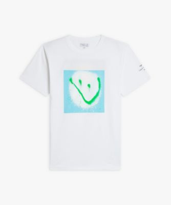 ＜agnes b. HOMME (Men)＞ＳＦＣ４　ＴＳ　ＢＲＡＮＤＯ　Ｔシャツ（ＥＢＫ７ＳＦＣ４０１０）