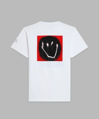メンズ　オーガニックコットン　プリント　半袖　アーティスト　Ｔシャツ　”ＫＡＴＳＵ”（ＥＢＫ７ＳＦＤ００１０）