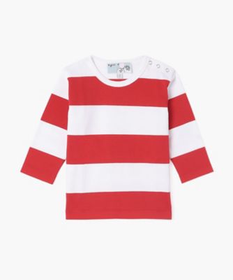 ＜agnes b. ENFANT (Baby&Kids)＞Ｊ０１９　Ｌ　ＴＳ　ベビー　Ｔシャツ（ＥＢＭ８Ｊ０１９１６１３）