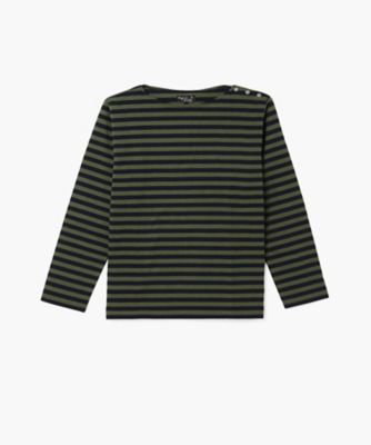 ＜agnes b. (Women)＞【ユニセックス】Ｊ００８　ＴＳ　ＭＡＲＩＮ　ＭＬ　Ｔシャツ（ＥＢＰ５Ｊ００８２１５０）