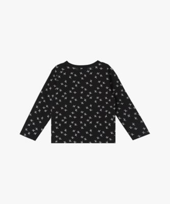 キッズ　総柄プリント　オーガニックコットン　長袖Ｔシャツ（ＥＢＸ５ＪＪＯ３０００）