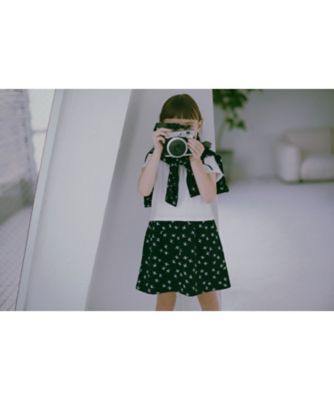 キッズ　総柄プリント　オーガニックコットン　長袖Ｔシャツ（ＥＢＸ５ＪＪＯ３０００）