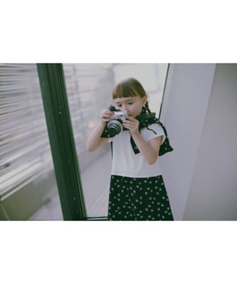 キッズ　総柄プリント　オーガニックコットン　長袖Ｔシャツ（ＥＢＸ５ＪＪＯ３０００）