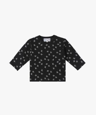 agnes b. ENFANT (Baby&Kids)/アニエスベー　アンファン ベビー 総柄プリント オーガニックコットン 長袖Tシャツ(EBX6JJO3000)