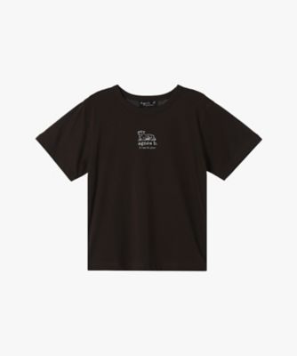 agnes b. ENFANT (Baby&Kids)/アニエスベー　アンファン キッズ　ロゴ　コットン　半袖　Ｔシャツ　Ａｇｎｅａｕ（ＥＢＸ７ＳＤＥ７３０７０）