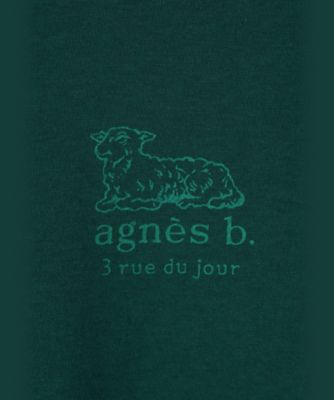 キッズ　ロゴ　コットン　半袖　Ｔシャツ　Ａｇｎｅａｕ（ＥＢＸ７ＳＤＥ７７０６７）
