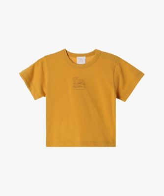 agnes b. ENFANT (Baby&Kids)/アニエスベー　アンファン ベビー　ロゴ　コットン　半袖　Ｔシャツ　Ａｇｎｅａｕ（ＥＢＸ８ＳＤＥ７２１０）