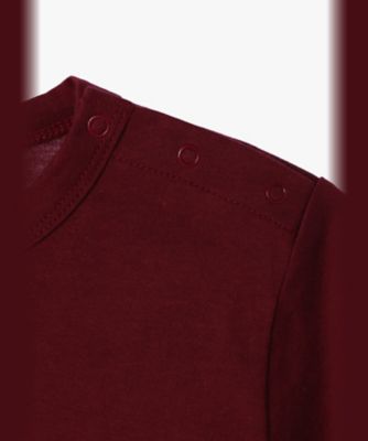 ベビー　ロゴ　コットン　半袖　Ｔシャツ　Ａｇｎｅａｕ（ＥＢＸ８ＳＤＥ７４０７９）