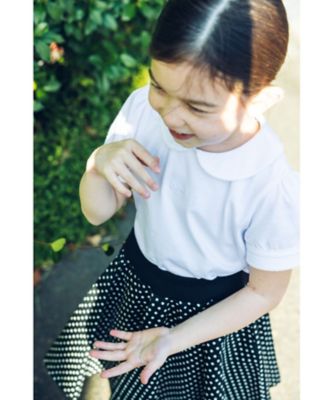 キッズ コットン Tシャツ（EBX9J000010） | agnes b