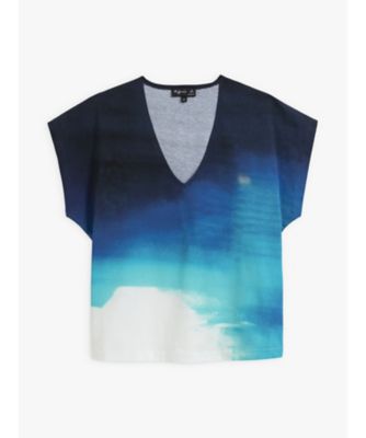 ＜agnes b. (Women)＞ＮＴ７９　ＴＳ　ＪＥＬＬＡＢ　フォトＴシャツ（ＥＢＹ７ＮＴ７９００００）