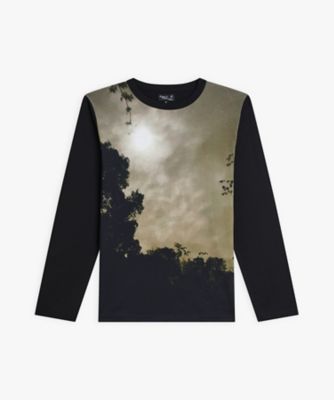 agnes b 新品　コンビネゾンデザイン ロングシャツ agnes b. アニエスベー Tシャツ ロングTシャツ 新品 正規品 S137