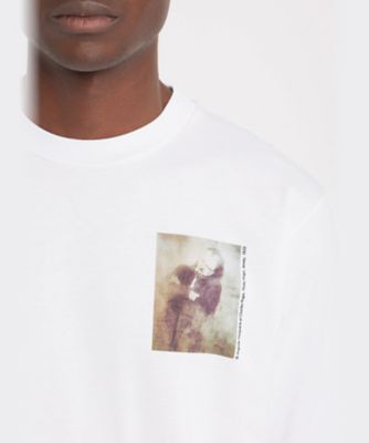 メンズ　コットン　プリント　半袖　アーティスト　Ｔシャツ　”Ｖｉｃｔｏｒ　Ｈｕｇｏ”（ＥＣＫ６ＳＦＡ３０１０）