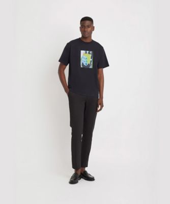 メンズ　コットン　プリント　半袖　アーティスト　Ｔシャツ　”Ｌｏｎｄｏｎｉｅｎ”（ＥＣＫ６ＳＦＡ５０００）