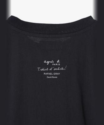 メンズ　オーガニックコットン　プリント　半袖　アーティスト　Ｔシャツ　”ＲＡＦＡＥＬ　ＧＲＥＹ”（ＥＣＫ６ＳＦＦ１０００）