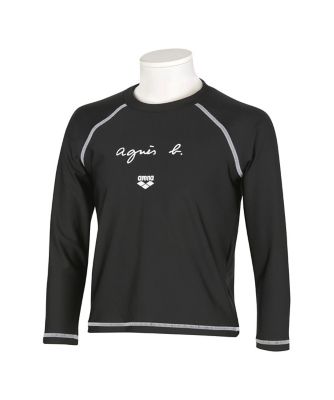 ★28日〆セール【新品タグ付】agnes b. × arena ラッシュフーディ ☆28日〆セール【新品タグ付】agnes b. × arena ラッシュフーディ