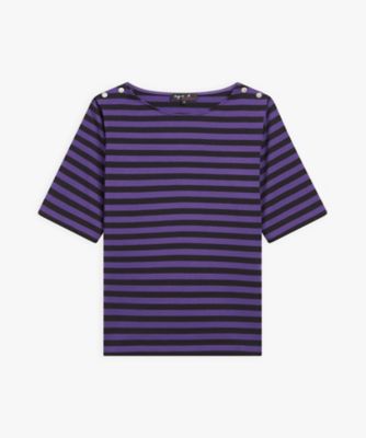 ＜agnes b. (Women)＞Ｊ００８　ＴＳ　ＣＡＮＣＡＬＥ　Ｔシャツ（ＥＣＯ７Ｊ００８２０２７）