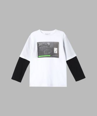 ＜agnes b. ENFANT (Baby&Kids)＞ＳＥＤ１　Ｅ　ＴＳ　キッズ　Ｔシャツ（ＥＣＱ８ＳＥＤ１０１０）