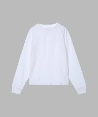 ＜agnes b. (Women)＞コットン　長袖　Ｔシャツ　”Ｃｈｒｉｓｔｉｅ”（ＥＣＵ４ＪＥＪ３０１０）