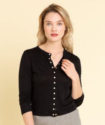 ＪＤＪ６　ＣＡＲＤＩＧＡＮ　リネンカーディガンプレッション（ＥＤ１７ＪＤＪ６０００）