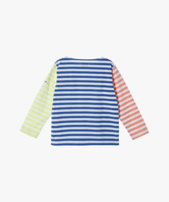 ａｇｎｅｓ　ｂ．　ｘ　ＨＥＬＬＹ　ＨＡＮＳＥＮ　ロングスリーブマリンボーダーティー（キッズ）（ＥＤＢ１ＪＪＳ９６０７５）