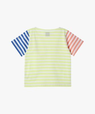 【キッズ】ａｇｎｅｓ　ｂ．　ｘ　ＨＥＬＬＹ　ＨＡＮＳＥＮ　マリンボーダーＴシャツ（ＥＤＢ２ＪＪＳ９２８４）