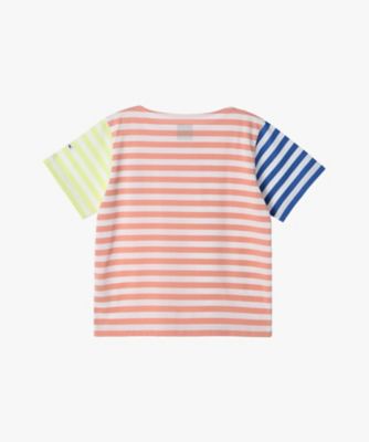 【キッズ】ａｇｎｅｓ　ｂ．　ｘ　ＨＥＬＬＹ　ＨＡＮＳＥＮ　マリンボーダーＴシャツ（ＥＤＢ２ＪＪＳ９３０４３）
