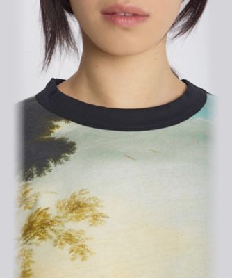 agnes b． x Le Louvre フォトプリント コットン 長袖