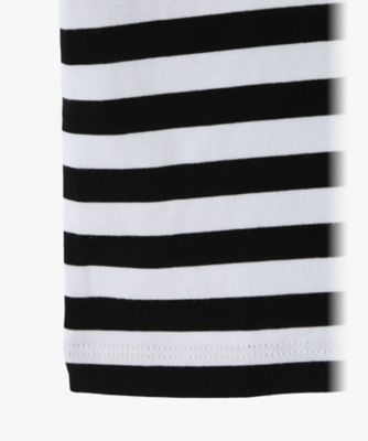 ベビー　細ボーダー　コットン　半袖　Ｔシャツ　Ｌｅｚａｒｄ（ＥＤＧ７Ｊ００８１０００）