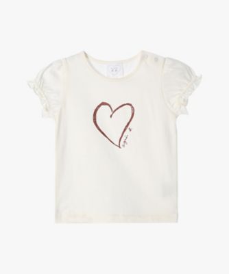 ＜agnes b. ENFANT (Baby&Kids)＞ベビー　Ｔシャツ（ＥＤＨ１ＳＦＨ００２７）