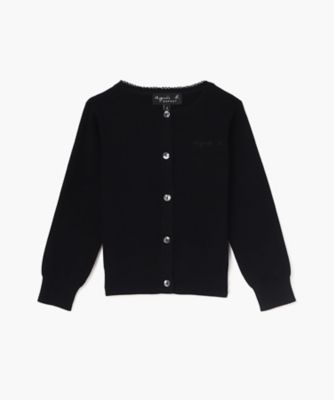 ＜agnes b. ENFANT (Baby&Kids)＞Ｋ３３０　Ｅ　ＣＡＲＤＩＧＡＮ　キッズ　カーディガン（ＥＩ２４Ｋ３３００００）