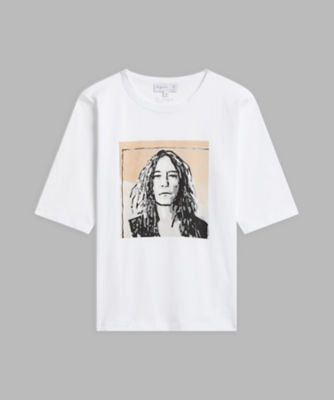 ＜agnes b. (Women)＞ＳＥＨ０　ＴＳ　ＢＲＡＮＤＯ　Ｔシャツ（ＥＪ７３ＳＥＨ００１０）