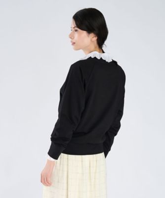 刺繍 コットン 長袖 スウェット ”Senga”（EQ31K357000