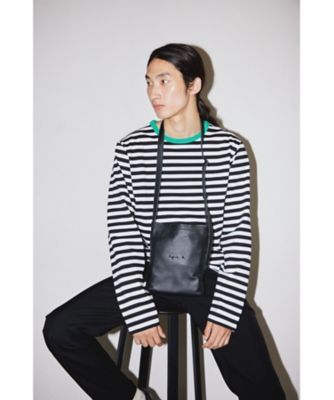 メンズ　細ボーダー　コットン　長袖　Ｔシャツ　”Ｃｏｕｌｏｓ”（ＥＲ６９Ｊ００８００１）