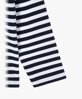 メンズ　細ボーダー　コットン　長袖　Ｔシャツ　”Ｃｏｕｌｏｓ”（ＥＲ６９Ｊ００８３０４３）