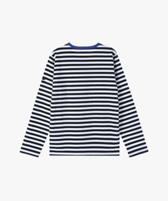 メンズ　細ボーダー　コットン　長袖　Ｔシャツ　”Ｃｏｕｌｏｓ”（ＥＲ６９Ｊ００８６０７５）