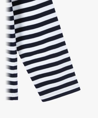 メンズ　細ボーダー　コットン　長袖　Ｔシャツ　”Ｃｏｕｌｏｓ”（ＥＲ６９Ｊ００８６０７５）