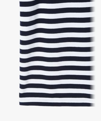 メンズ　細ボーダー　コットン　長袖　Ｔシャツ　”Ｃｏｕｌｏｓ”（ＥＲ６９Ｊ００８６０７５）