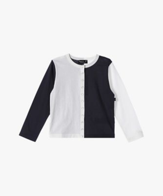 ＜agnes b. ENFANT (Baby&Kids)＞ＪＦ５９　Ｅ　ＣＡＲＤＩＧＡＮ　キッズ　カーディガン（ＥＵ４３ＪＦ５９０２１）