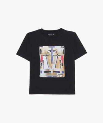 ＜agnes b. ENFANT (Baby&Kids)＞ＳＥＧ７　Ｅ　ＴＳ　キッズ　Ｔシャツ（ＥＹ０４ＳＥＧ７０００）