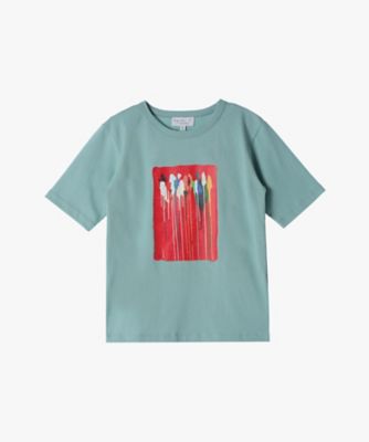 agnes b. ENFANT (Baby&Kids)/アニエスベー　アンファン キッズ オーガニックコットン プリント 半袖 アーティスト Tシャツ ”Mambo”(EY04SFA9787)