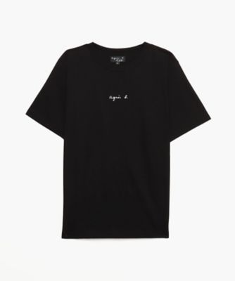 ＜agnes b. (Women)＞Ｓ１７９　ＴＳ　ロゴＴシャツ（ＥＺ００Ｓ１７９０００）