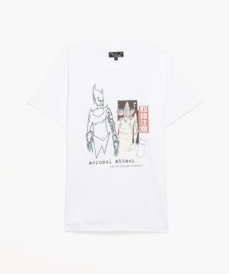  S424 TS アーティストTシャツ 010ホワイト トップス