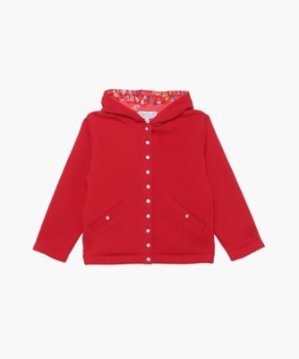 ＪＩＫ８　Ｅ　ＣＡＲＤＩＧＡＮ　キッズ　フードカーディガンプレッション（ＥＺ２９ＪＩＫ８４０２３）