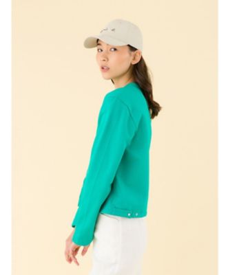 コットン メルトン カーディガンプレッション ［Made in