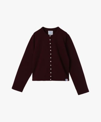【新品　未使用】アニエスベー　コットンニット　カーディガン　E932J155 J155 CARDIGAN コットンニットカーディガン