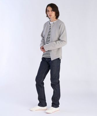 メンズ コットン メルトン カーディガンプレッション ［Made in