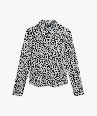 ＜agnes b. (Women)＞ＪＩＭ３　ＣＨＥＭＩＳＥ　ブラウス（Ｆ３６８ＪＩＭ３８１１）