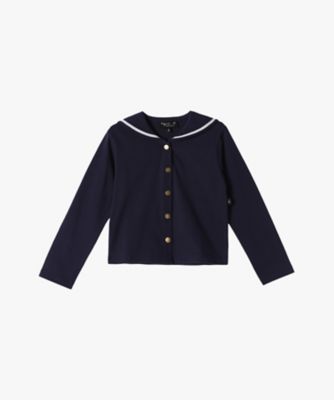 ＜agnes b. ENFANT (Baby&Kids)＞Ｊ０００　Ｅ　ＣＨＥＭＩＳＥ　キッズ　ブラウス（Ｆ５３１Ｊ０００６４３）